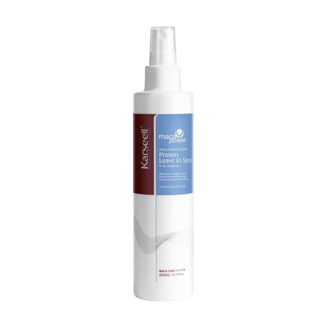 Спрей для волосся Karseell Maca Power Maca Essence Repair Protein Leave-In Spray з протеїнами, 200 мл
